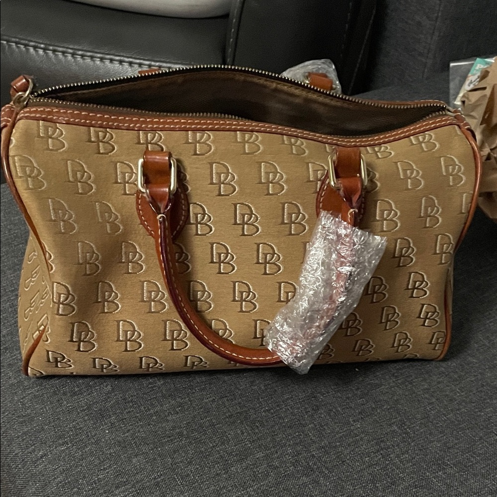 Dooney & Bourke Brown Duffel Bag
